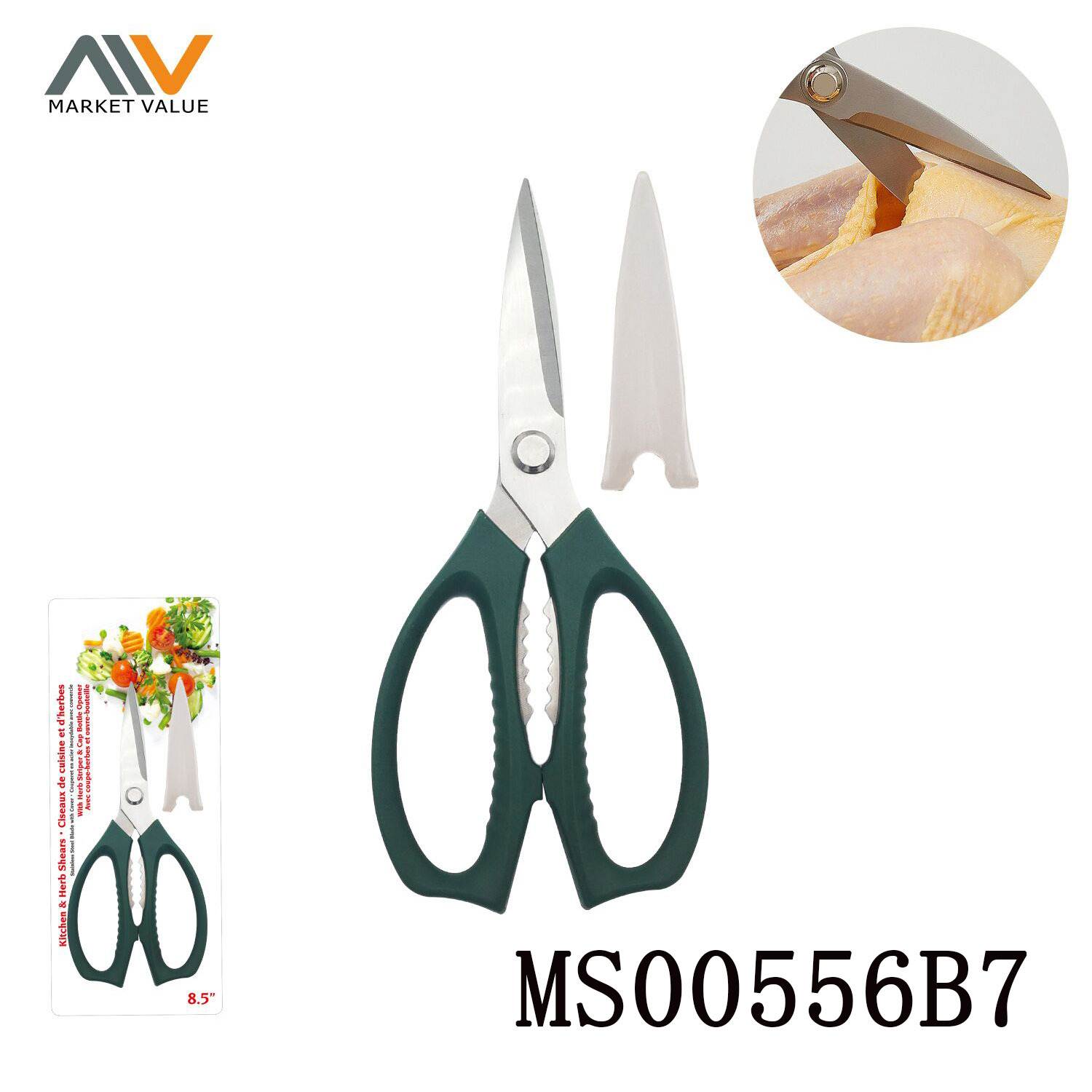 JUMBO MULTI SCISSORS with PP Handle style 2