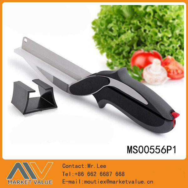 10in MULTI KITCHEN SCISSORS with TPR Handle in CB style 2