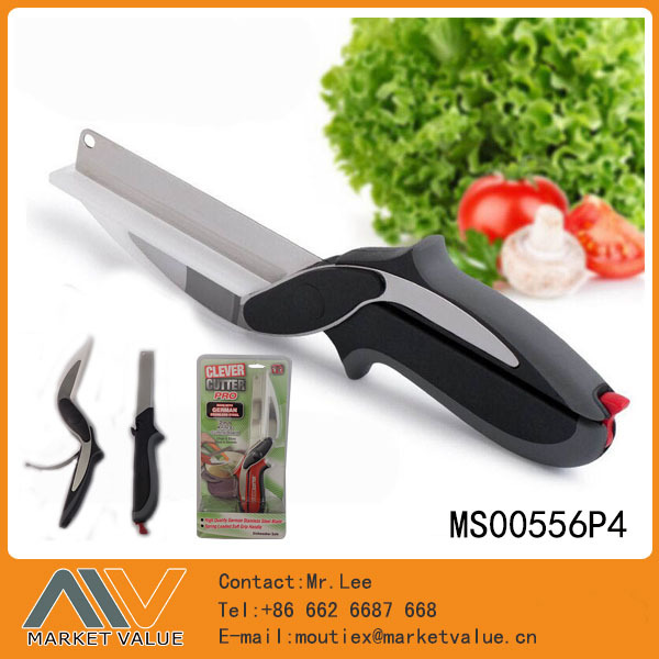 10in MULTI KITCHEN SCISSORS with TPR Handle style 2