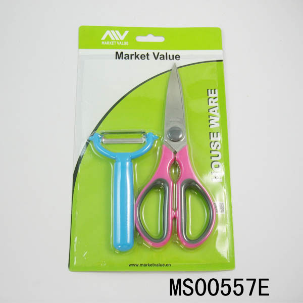 8.3in STAINLESS STEEL SCISSORS and SS PEELER