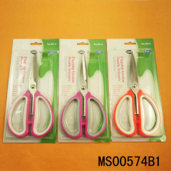 7.5in PLASTIC Handle MULIT KITCHEN SCISSORS
