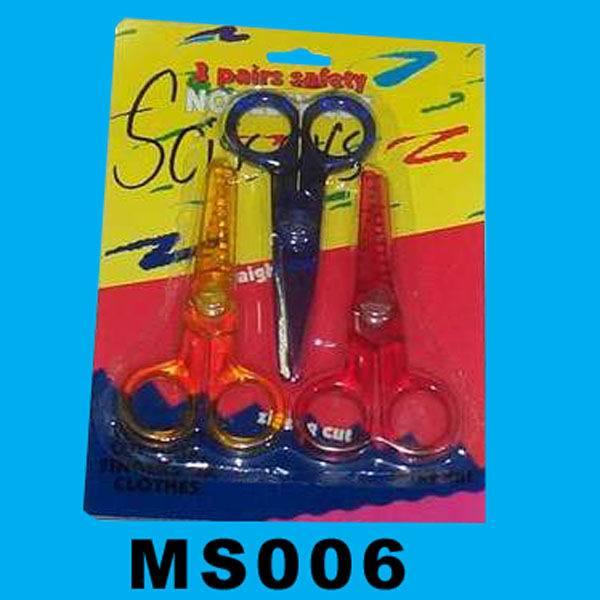 3PCS PLASTIC SCISSORS