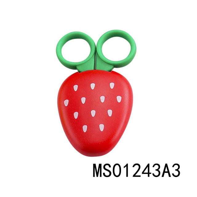 SCISSORS FRUIT STYLE HOLDER SS with PP Handle style 4
