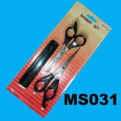 2PCS HAIRCUT SCISSORS and 1PC COMB