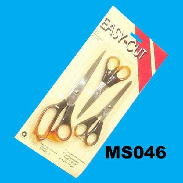 3PCS SS SCISSORS