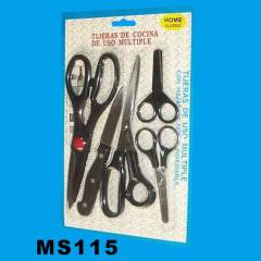 4PCS SCISSORS with PARING