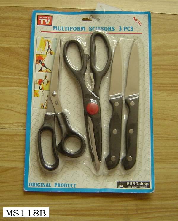 2PCS PARING KNIFE with 2PCS SCISSORS