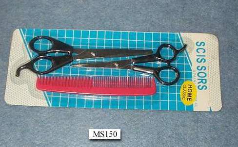 2PC BARBER SCISSOR with COMB