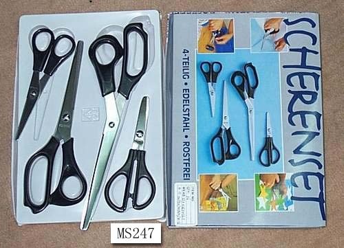 4PCS SCISSORS in CB