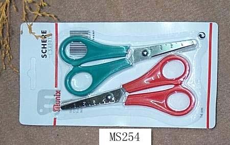 2PCS RULE SCISSORS
