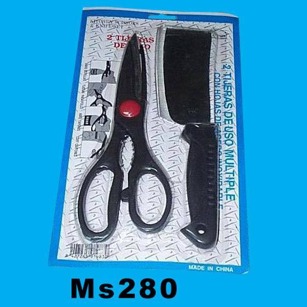 9110SCISSORS with VEGETABLE KNIFE