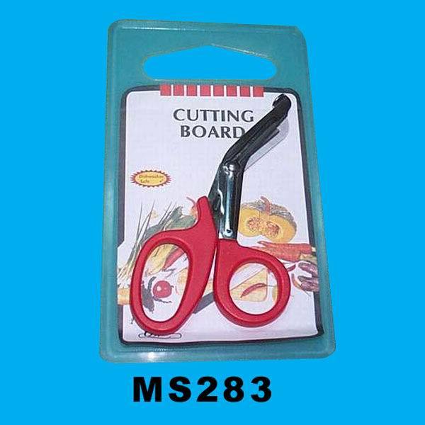 7.5in POWER SCISSORS and CUTTING BOARD SHRINK