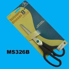 8.5in RUBBER SCISSOR SOFT GRIP TC