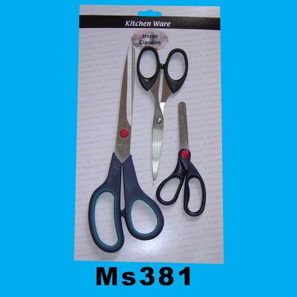 SET of 3 SCISSORS