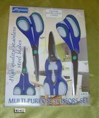 SET of 4 SS SCISSORS