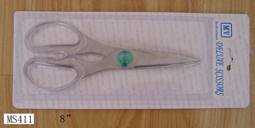 SS SCISSORS with TRANSPARENTS Handle