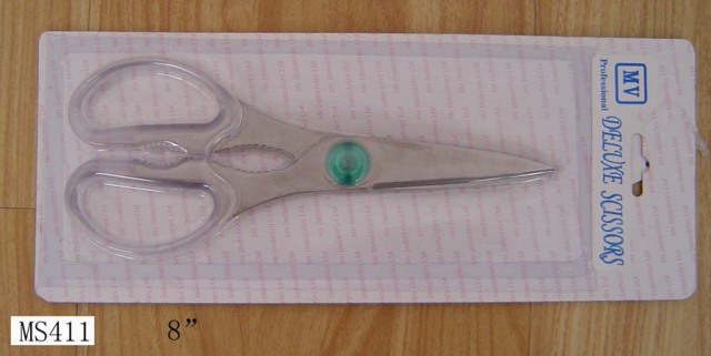SS SCISSORS with TRANSPARENTS Handle