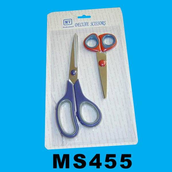 2PCS SOFT Handle SCISSORS