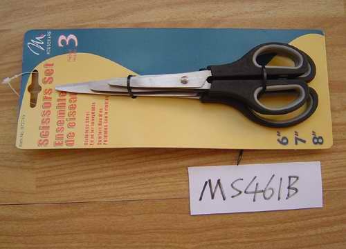 3PCS 6 7 8in SCISSORS TC