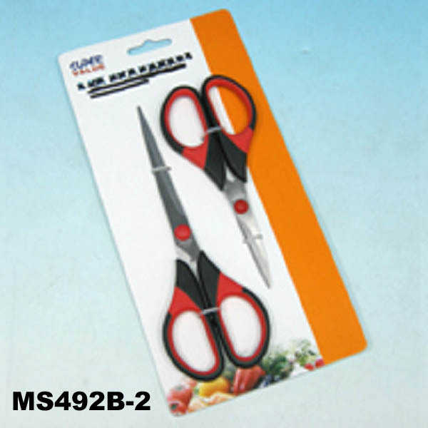 2PK SCISSORS with SOFT Handle TC