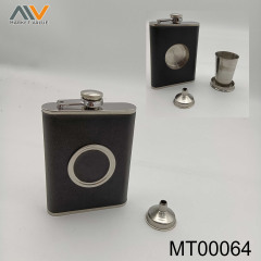 8OZ STAINLESS STEEL HIP FLASK