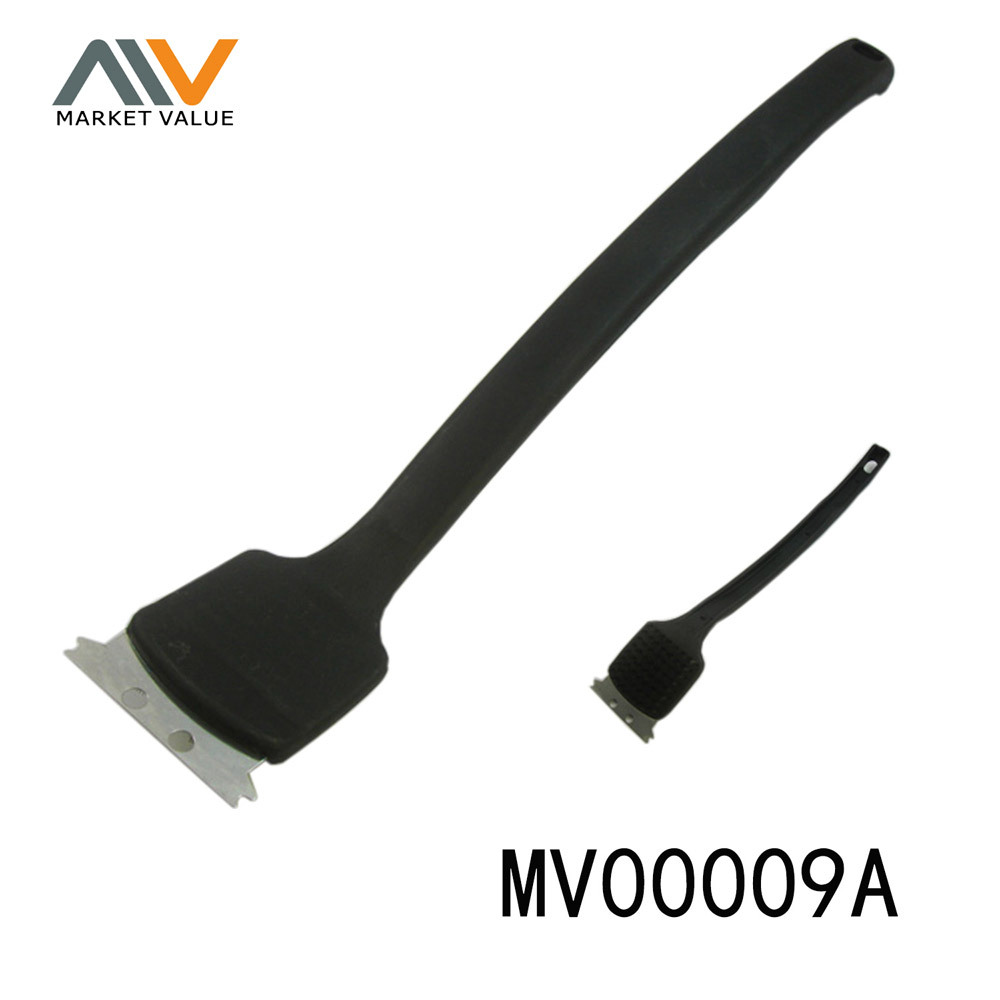 18in BBQ BRUSH PLASTIC Handle TC
