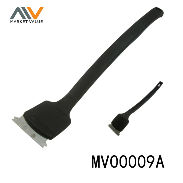 18in BBQ BRUSH PLASTIC Handle TC