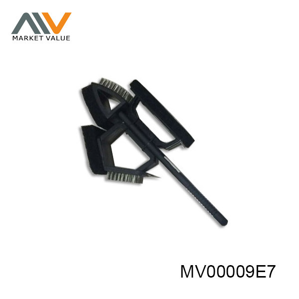 14in 3PCS BBQ BRUSH PLASTIC Handle