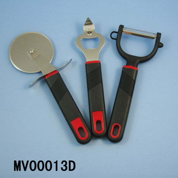 PEELER PIZZA CUTTER CAN OPENER TC
