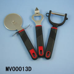 PEELER PIZZA CUTTER CAN OPENER TC