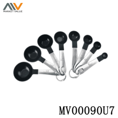 8 Pieces Plastic Measuring Spoon with SS Handle
