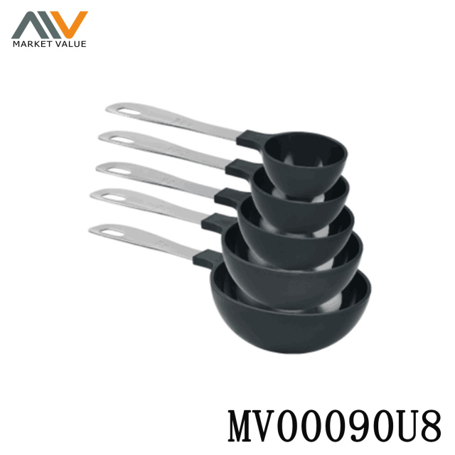 5 Pieces Plastic Measuring Spoon with SS Handle