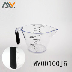 400ml Plastic Measuer Cup with TPR Handle Bag