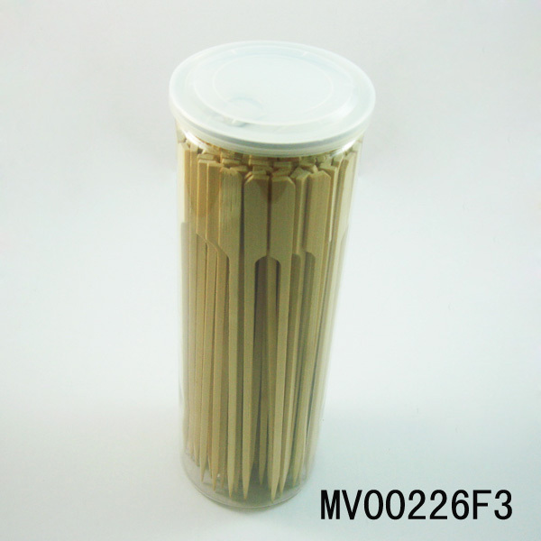 23CM BAMBOO BBQ SKEWER1500pcs IN PVC TUBE