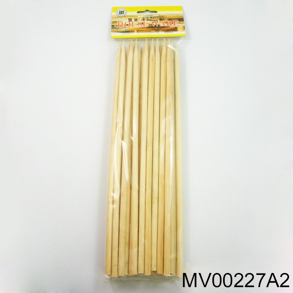 12in 30PCS CARBONIZE BAMBOO SKEWER IN BAG
