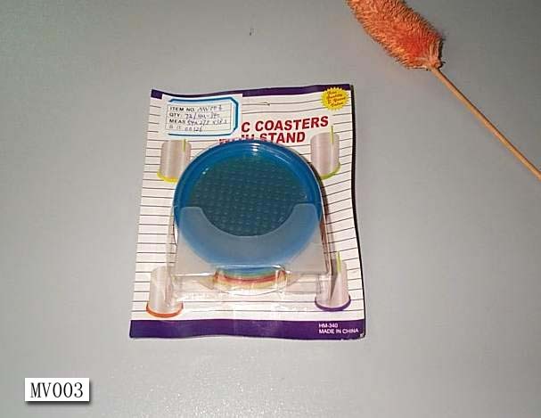 4PCS PLASTIC CUP MAT style 2