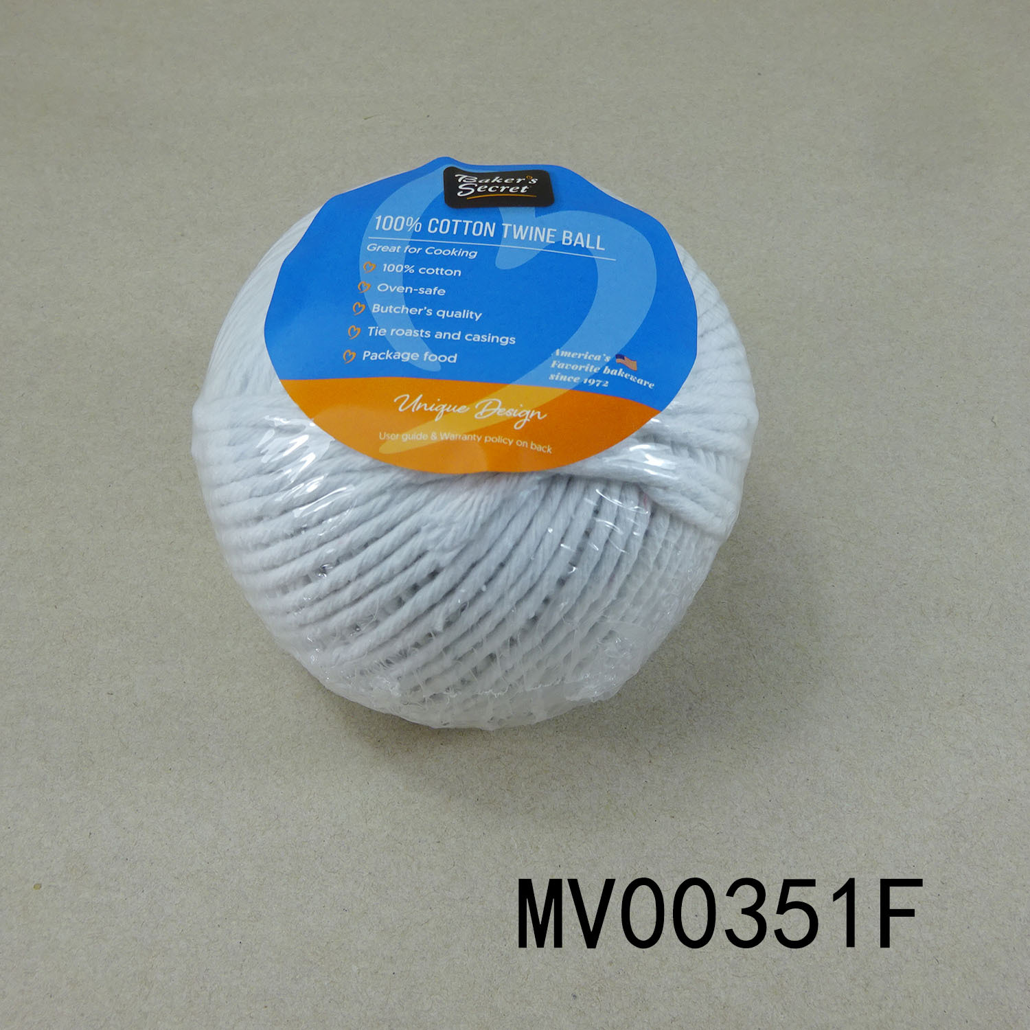 100percent COTTON TWINE BALL with LABEL SP