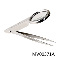 TWEEZER with MAGNIFYING GLASS