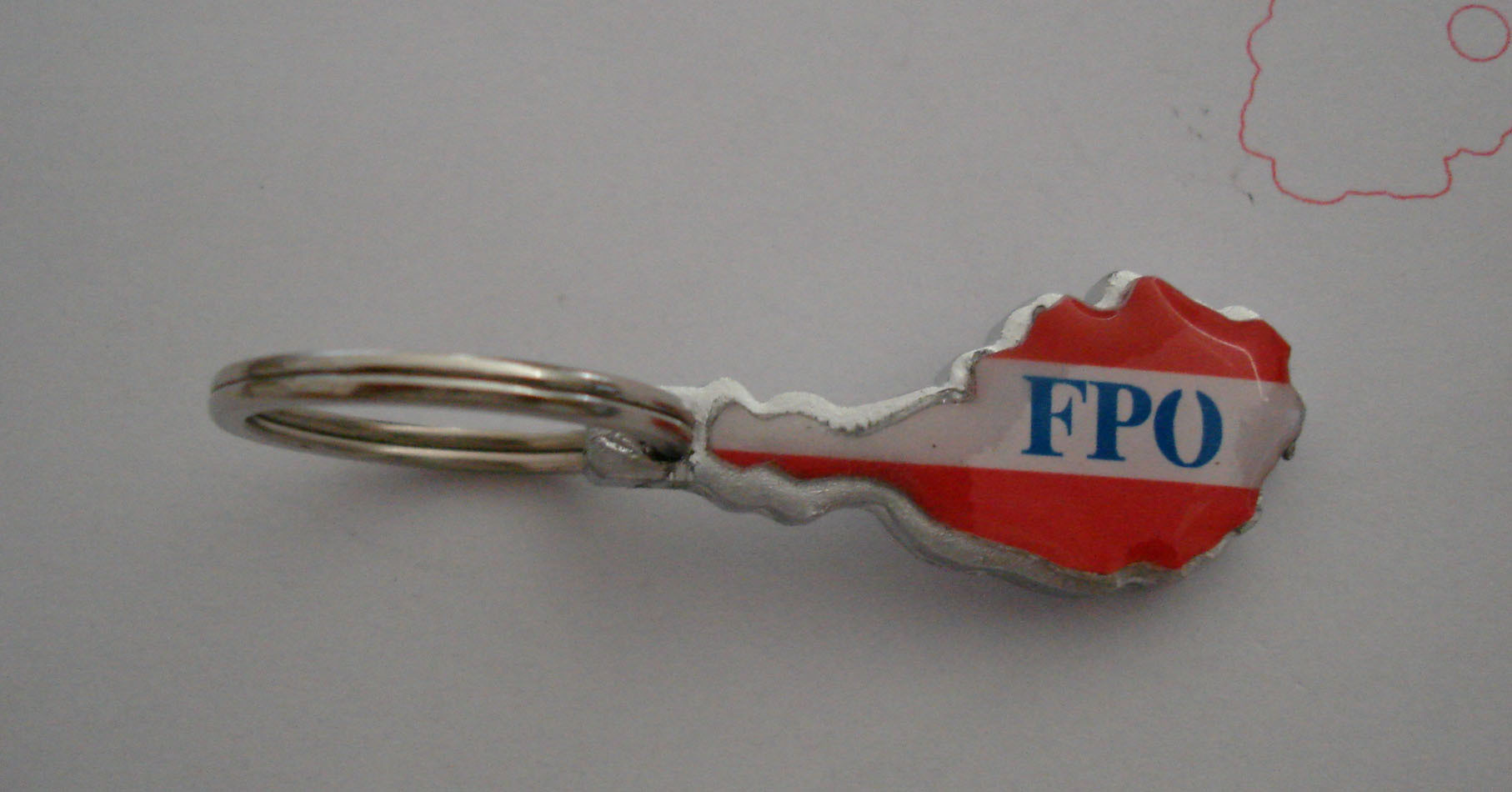 METAL KEY RING IN PP BAG SEALED