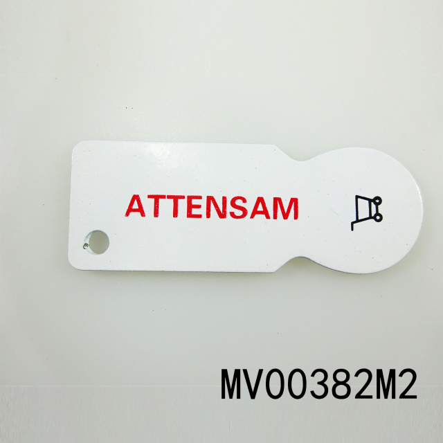 metal SHIPPING CAR KEY with TOKEN FUNCTION CHROME PLATED style 3