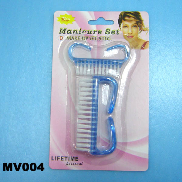 2PCS NAIL BRUSHEDD 02398