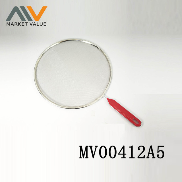 29CM SPLATTER SCREEN with Handle TAG CARD
