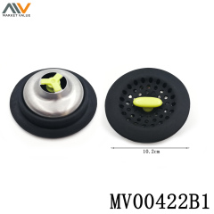 Detachable SS and Silicone Rubber Sink Strainer