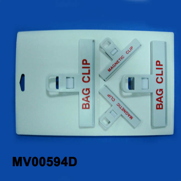 4PCS PLASTIC FILE CLIPS S C