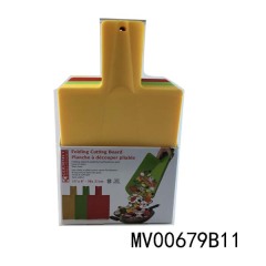 48PCS FOLDING CUTTING BOARD in DISPLAY BOX.