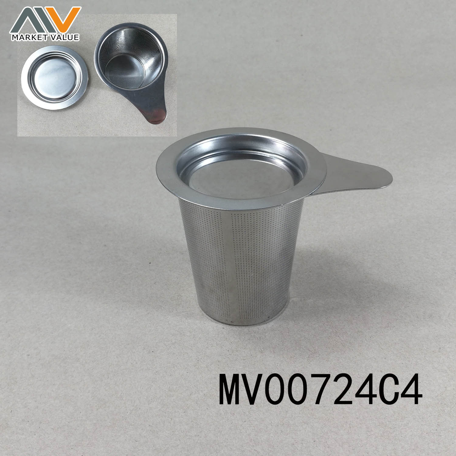 S.S.+ Silicone Tea & Coffee Strainer style 2