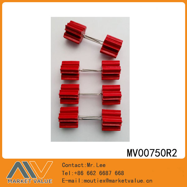 8PCS CORN FORK SET with FLOWER SHAPED RESIN Handle
