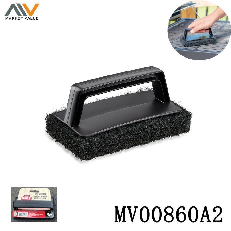 BBQ Clean BRUSH with pp Handle W CARD