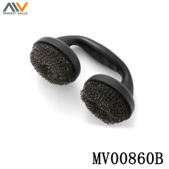 Double Ended Wire Brush BBQ BRUSH with PP Handle