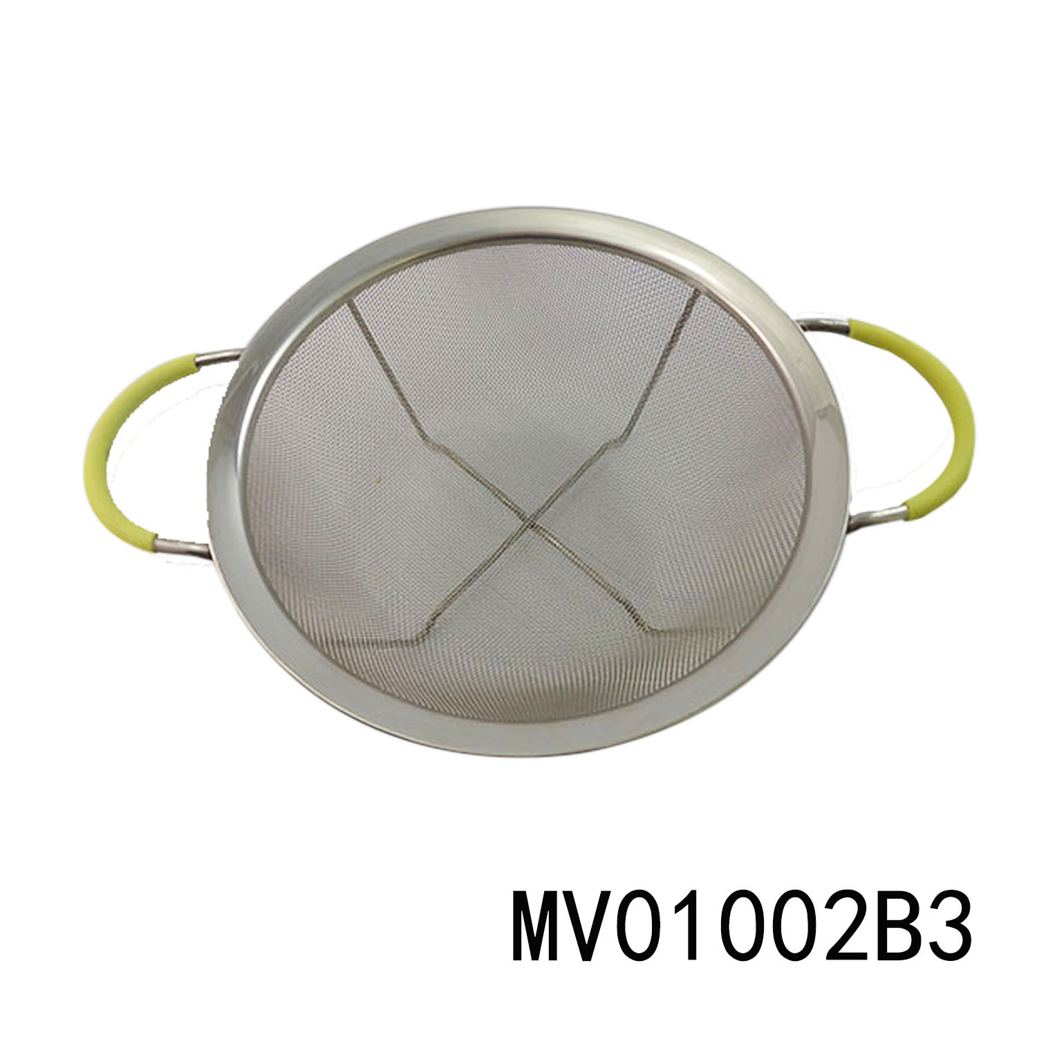 22CM ROUNG FRUIT BASKET with SILICONE Handle TC